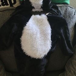 Skunk Halloween costume (toddler)