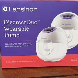 Lansinoh DiscreetDuo wearable pump