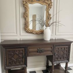 Large Wooden Sideboard 
