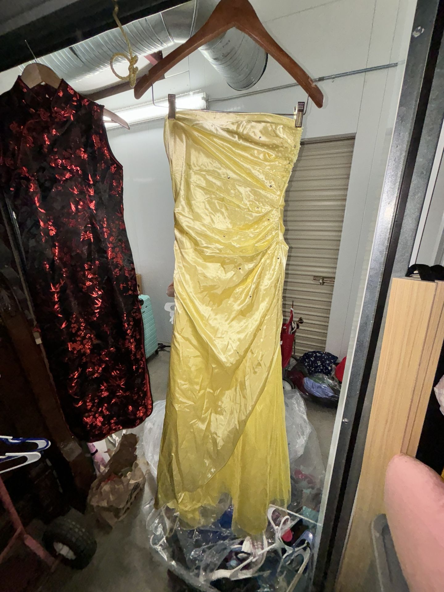 Yellow Prom Dress Small