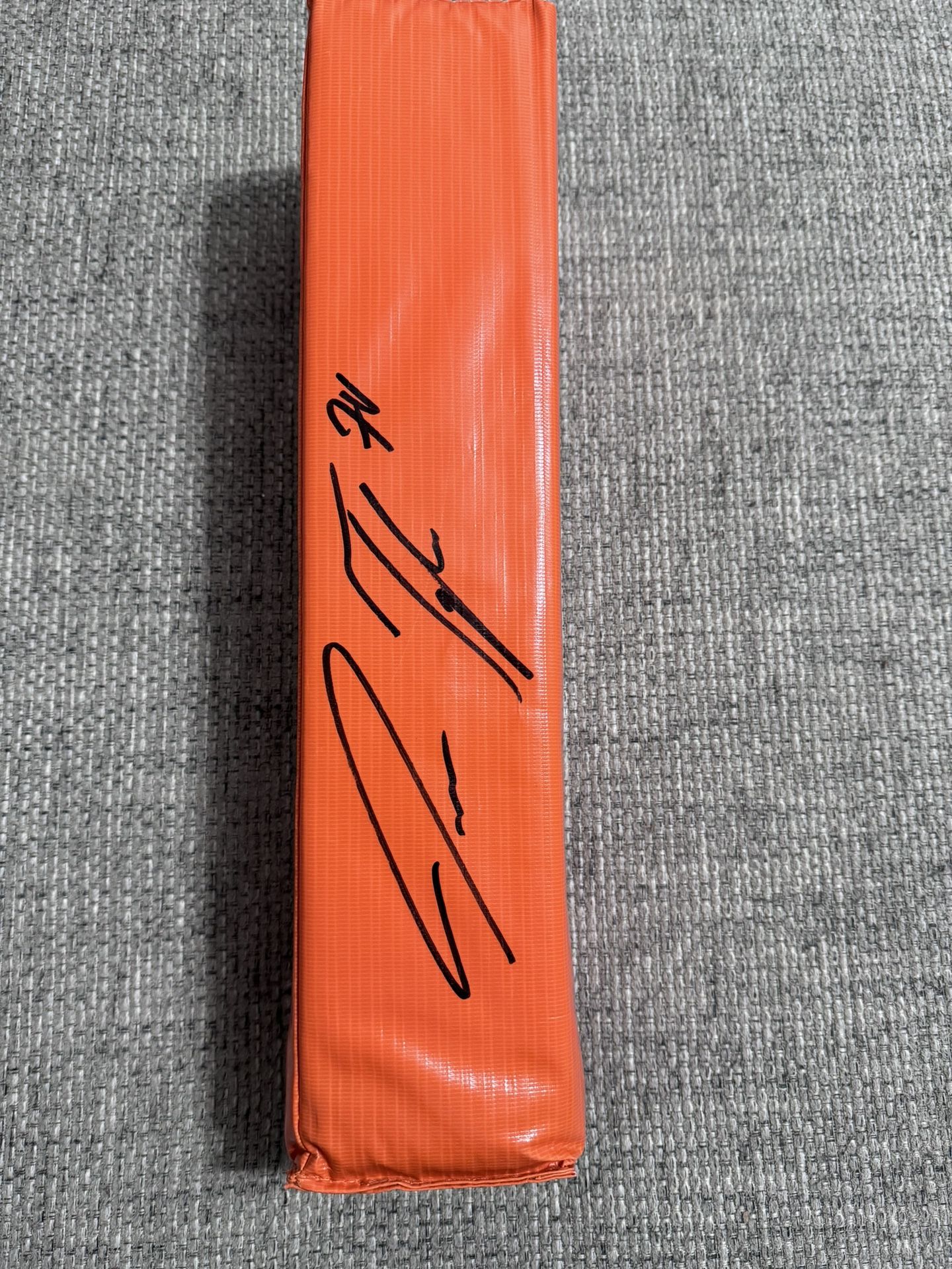 Jawaan Taylor Signed Autograph Pylon With Beckett Coa - Kansas City Chiefs