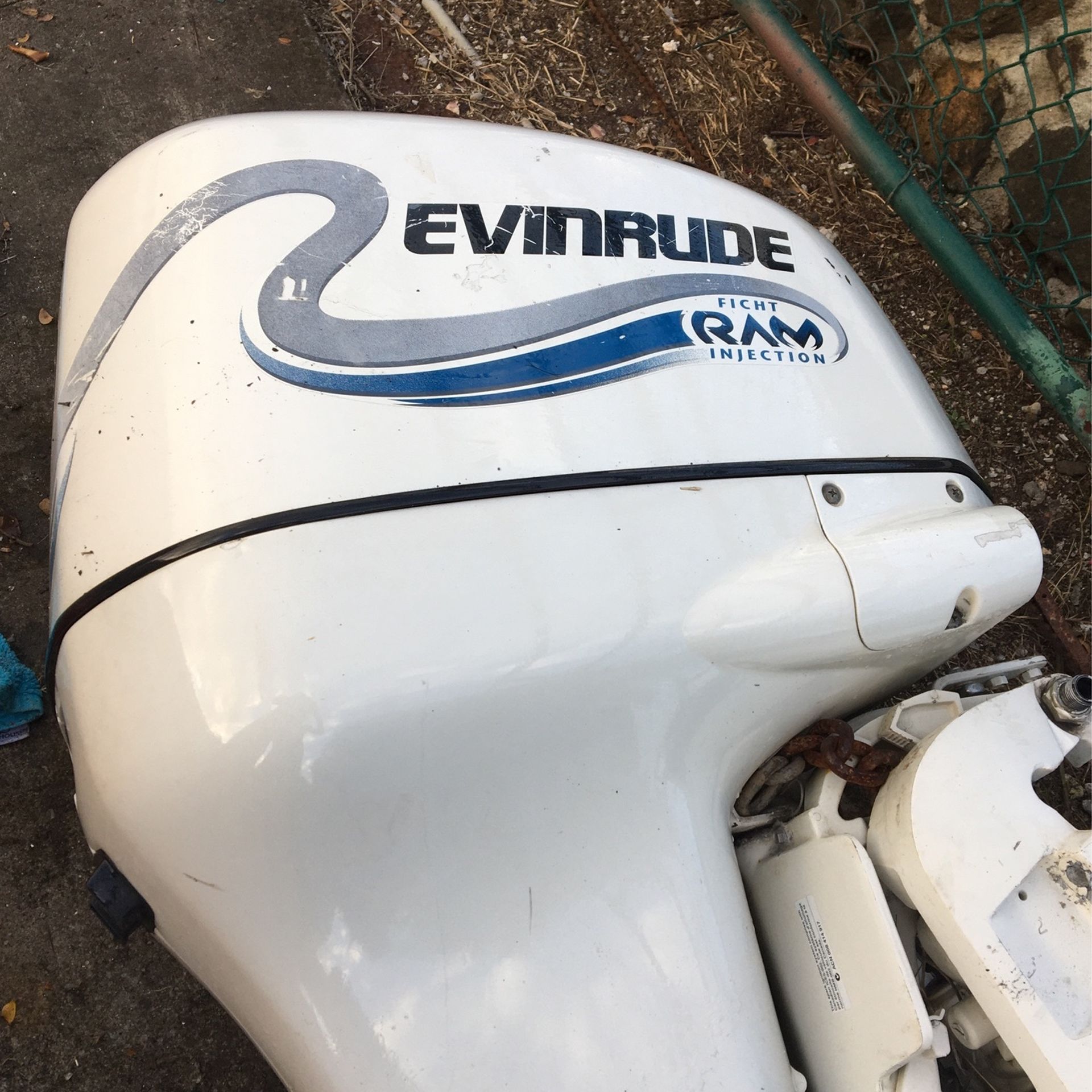 150 Hp Evinrude Ficht Ram Injection Hardly Any Hours Like New