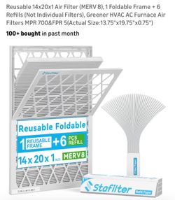 Reusable Air Purifier 
