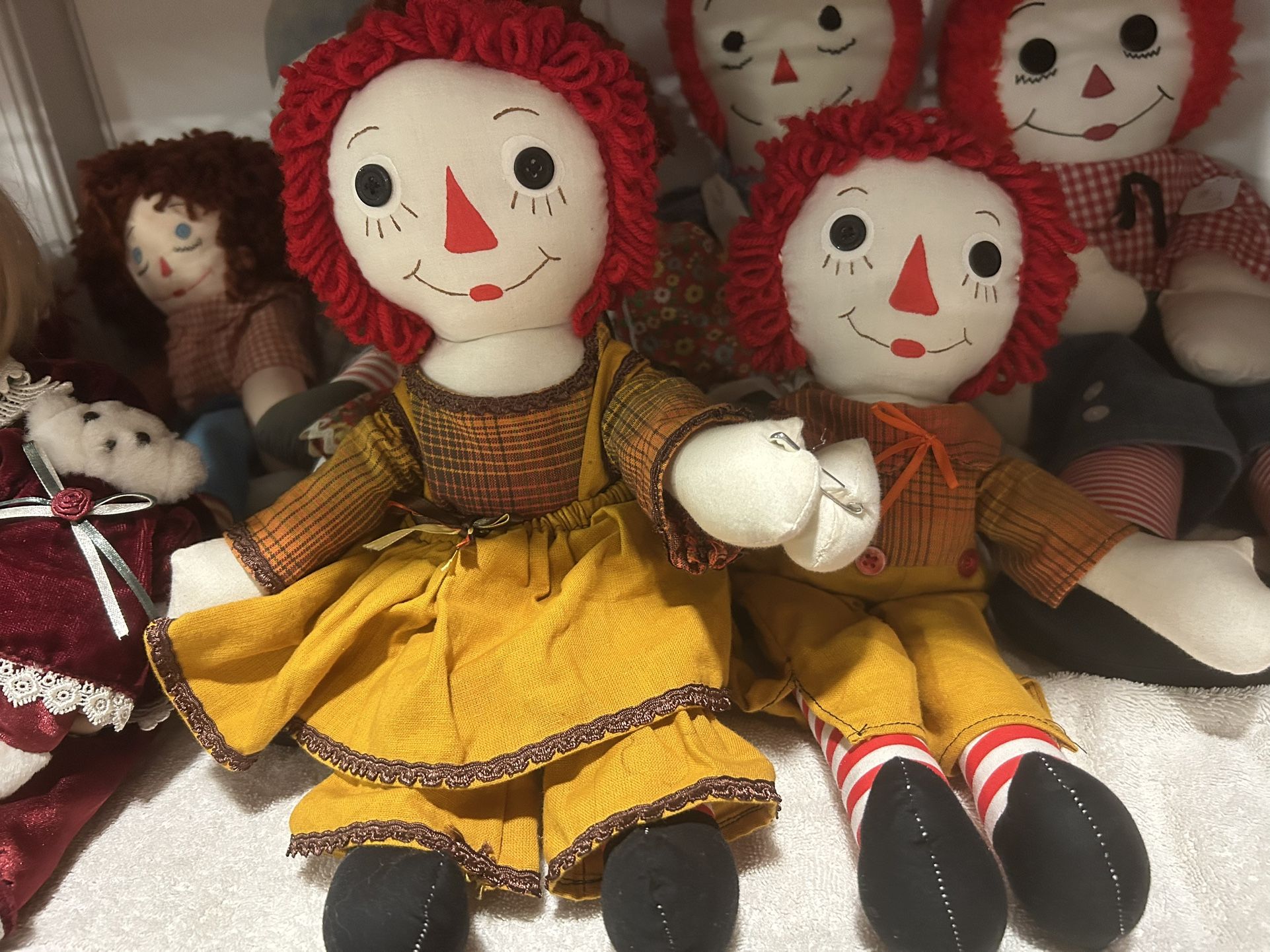 Raggedy Ann And Andy Set