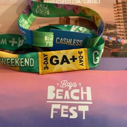 Baja Beach Fest ticket