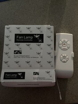 universal ceiling fan remote