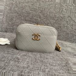 Chanel Diamond Check Camera Bags 1 1 