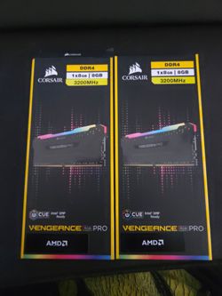 Corsair Vengeance RGB Pro 1x8GB 3200 MHz x 2