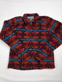 Ariat Girls Aztec 1/4 Zip Fleece Pullover