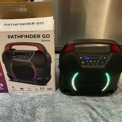 ION Audio Pathfinder Go Portable Bluetooth 3 Rechargeable Speaker w/ Pulse LED Lights