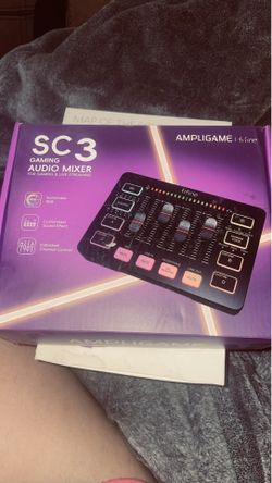Ampligame sc3 gaming audio mixer