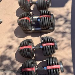 Bowflex dumbbells 5-52 pesas weights