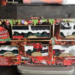 Eztec Holiday Express Christmas Train Set