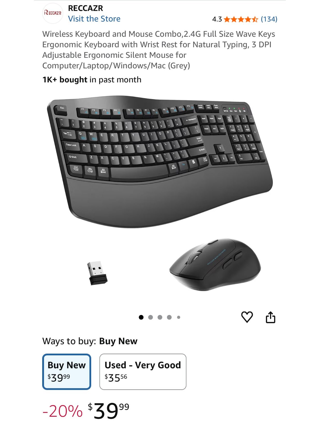 Wireless Keyboard And Mouse