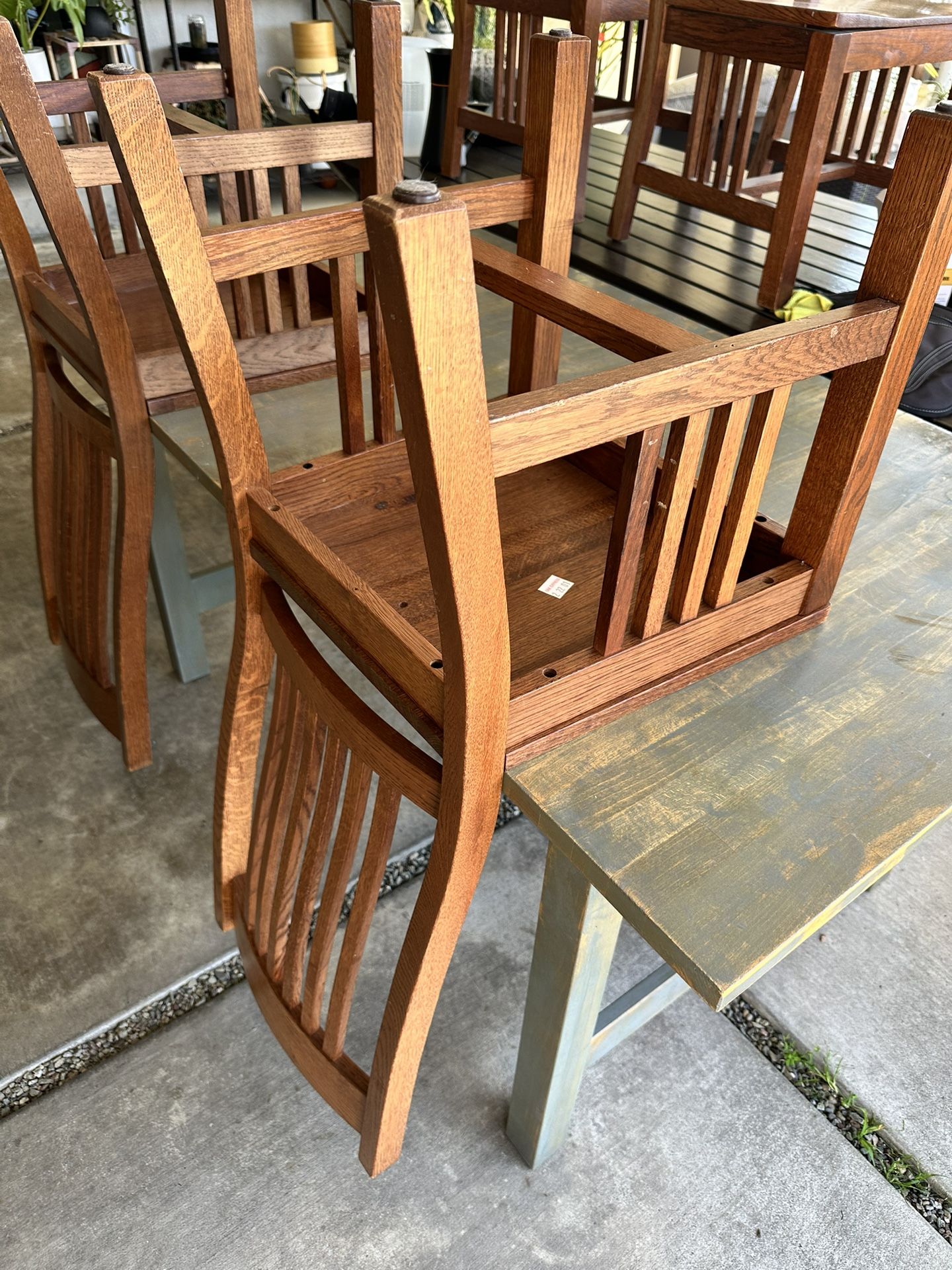 Free Dining Table And 4 Chairs