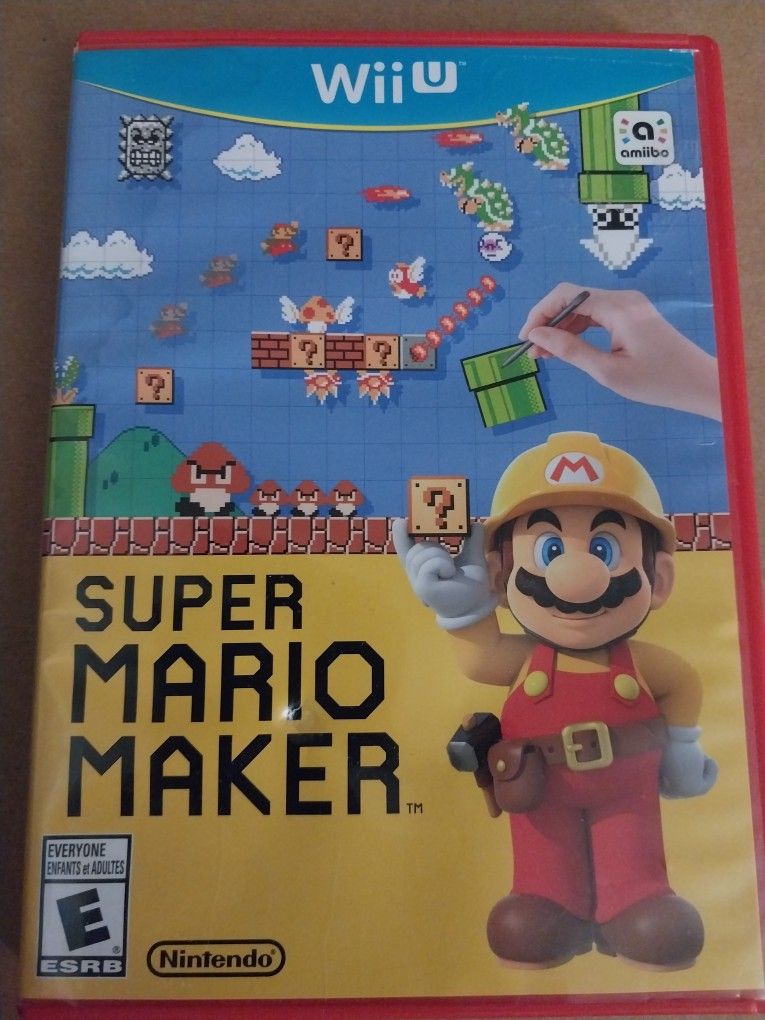 Super Mario Maker For The Nintendo Wii U