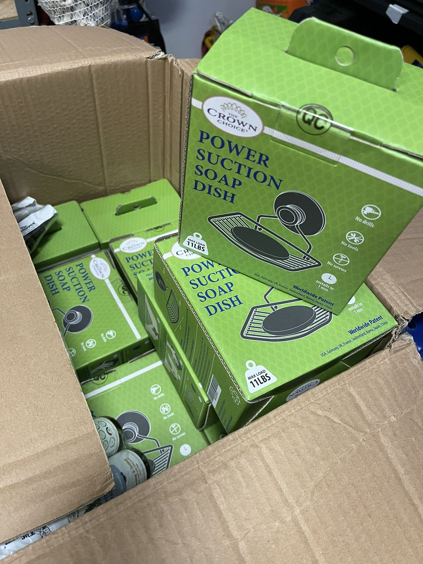 Power Suction Soap Dish