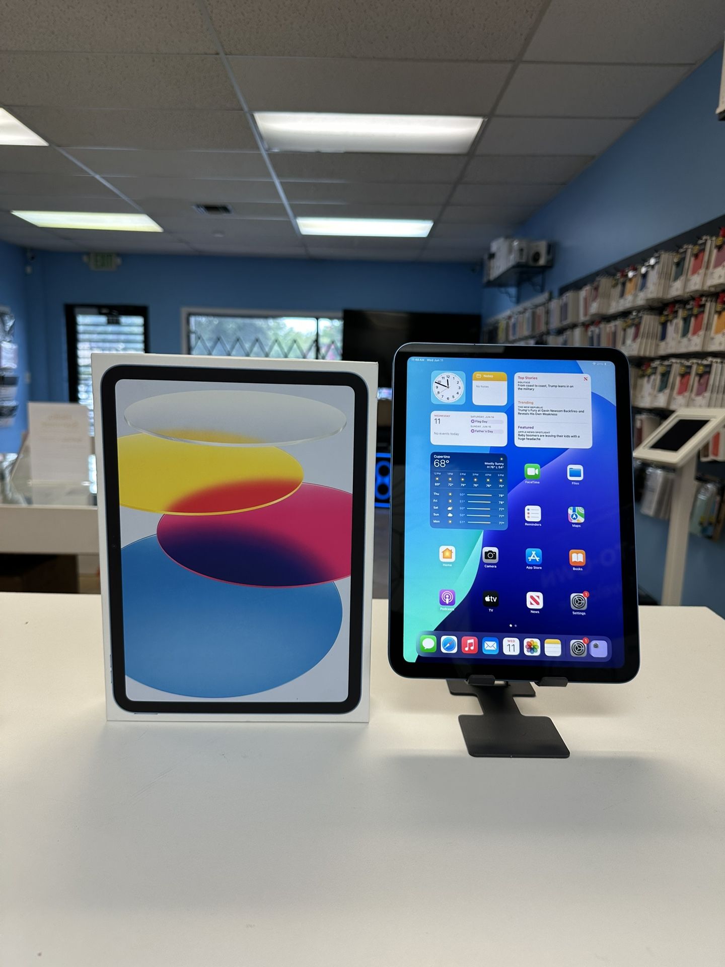 Apple iPad (A16) Blue 128GB With Apple Care Warranty