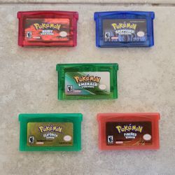 GBA Games - GameBoy Advance Cartridge - Pokemon - Zelda - Super Mario - Castlevania 