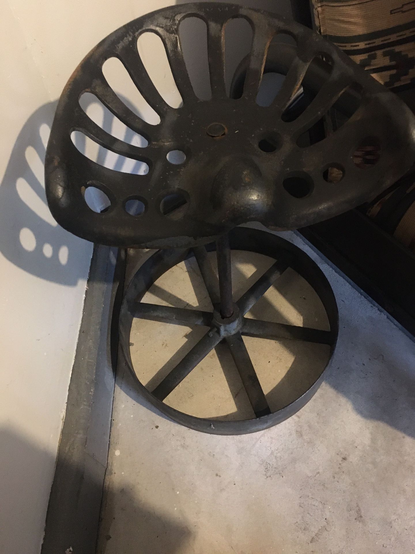 Vintage Tractor Seat Chair