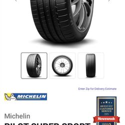 Michelin Pilot Super Sport Tires 