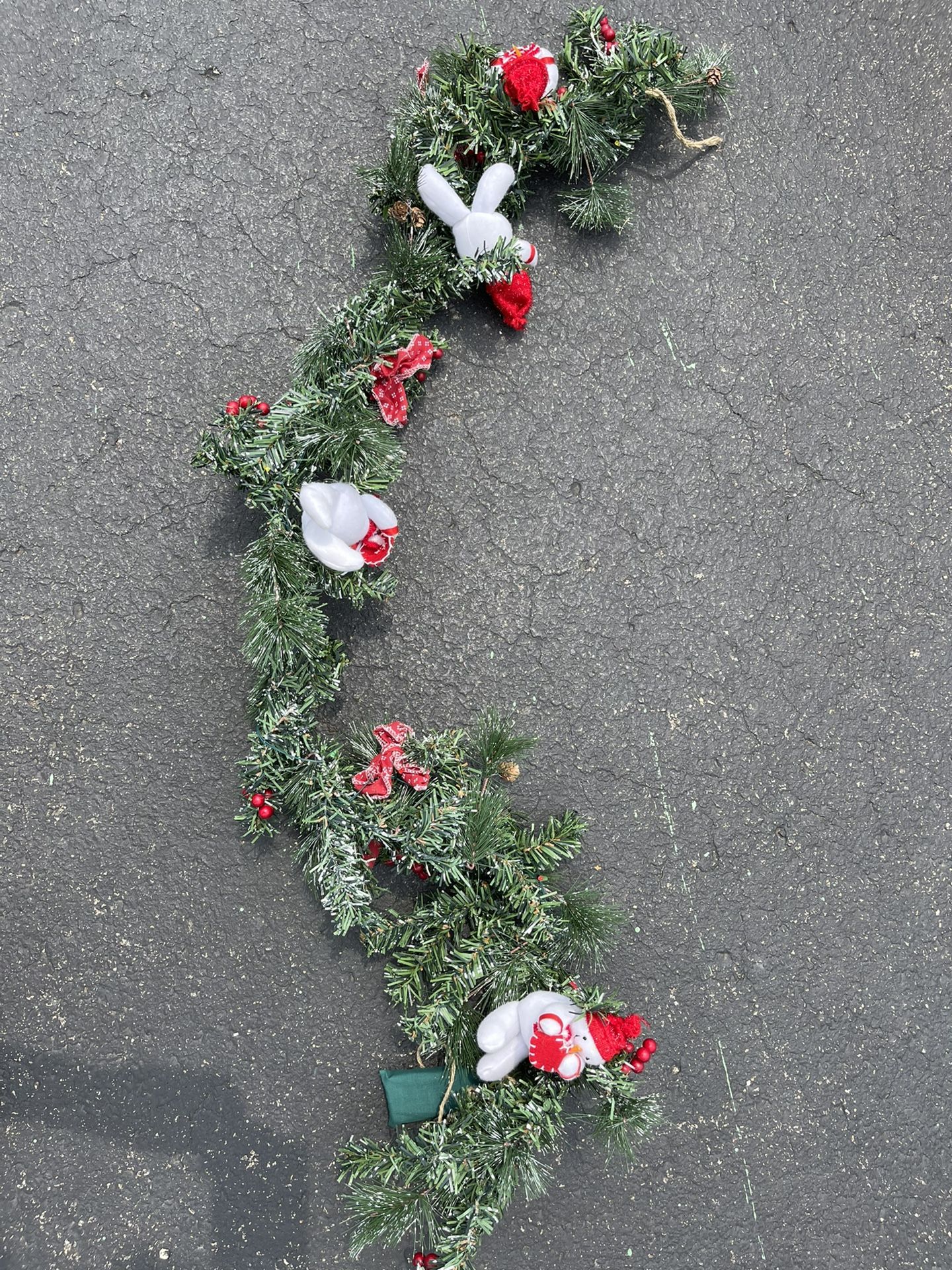 Light up Snowman Garland