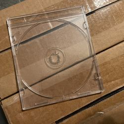 Slim Clear Cd Cases Have Two Full Boxes Left