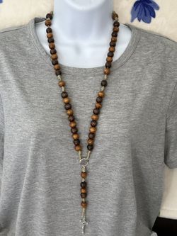 Handmade Rosary Made With Paracord By Me Paracord, Beads (Bin #4)