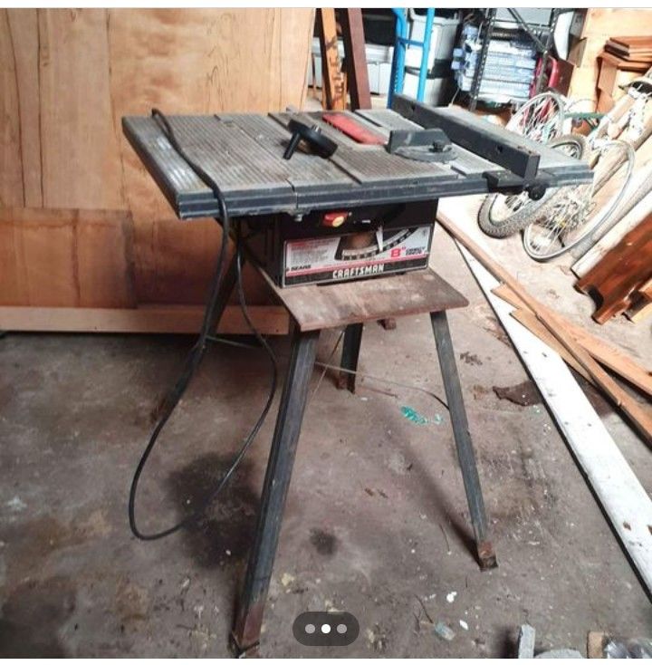 8" Craftsman Table Saw