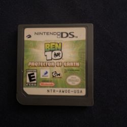 Ben 10 Protector of Earth Nintendo ds game 