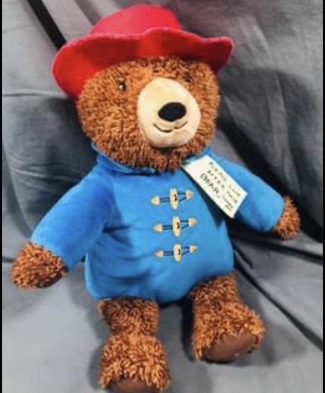Paddington Bear Plush Toy New
