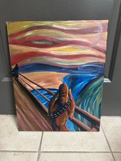 Original artwork- the scream Star Wars edition