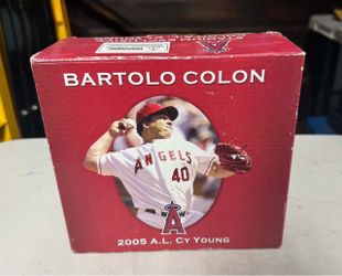 Bartolo Colon 2005 A.L. Cy Young bobblehead