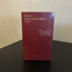Baccarat Rouge 540 Cologne