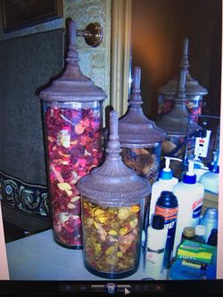 Decoration canister Set Of 2