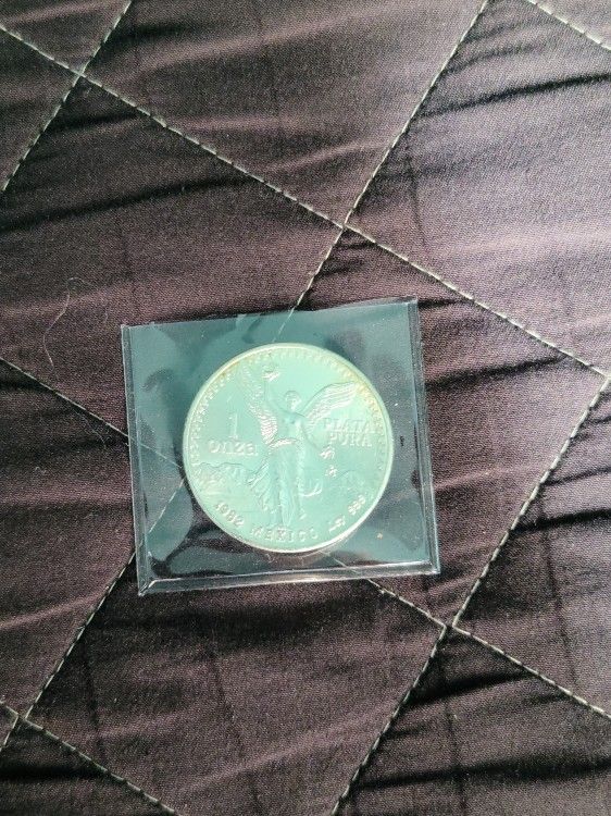 .999 Silver Libertad And 1/4 Troy Oz SilverUSCG