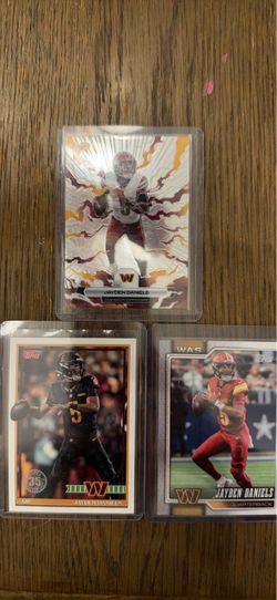🔥 Jayden Daniels - 3 Topps Card Lot - Resurgence and Flagship - $10 total 🔥