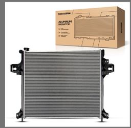 Car Aluminum Core Radiators Compatible with 2005-2010 Grand Cherokee 3.7L, 2005-2009 Grand Cherokee 4.7L, 2006- 2010 Commander 3.7L, 2006-2009 Command