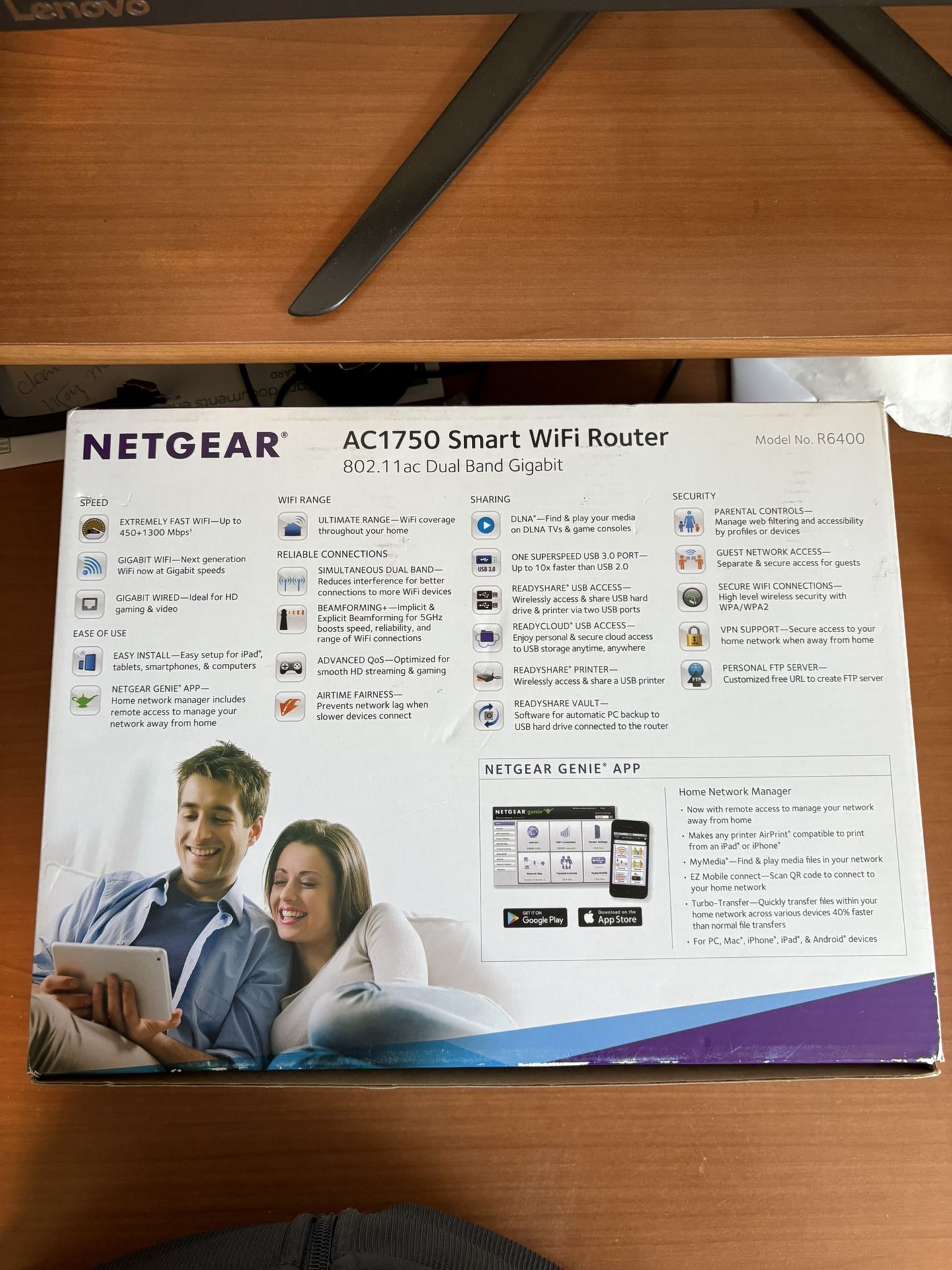 Netgear AC1750 Smart Wi - Fi Router Model R6400