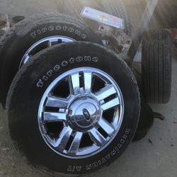 2011 And Up Ford F150 Tiers And Rims Has All Middle Caps Good Tiers