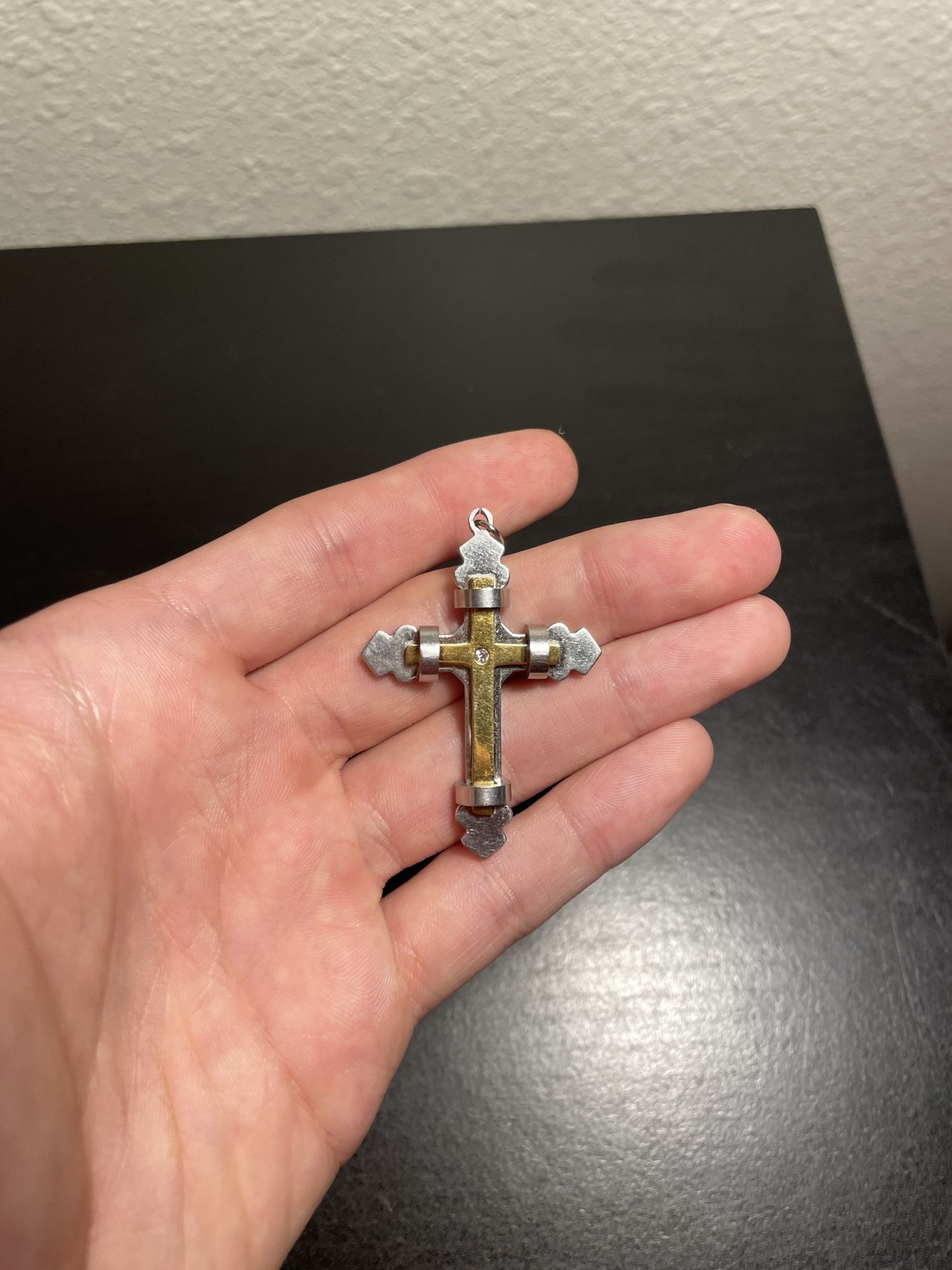 Stainless Steel Cross Pendant