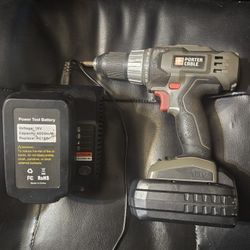 ​Porter-Cable 18V Cordless Drill with Charger & High-Capacity Battery
