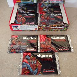 1993 Marvel Series IV Trading Cards (3) Packs