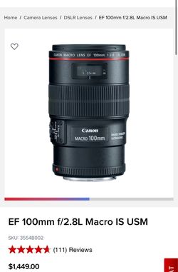 Canon 100mm macro lens. Red series.