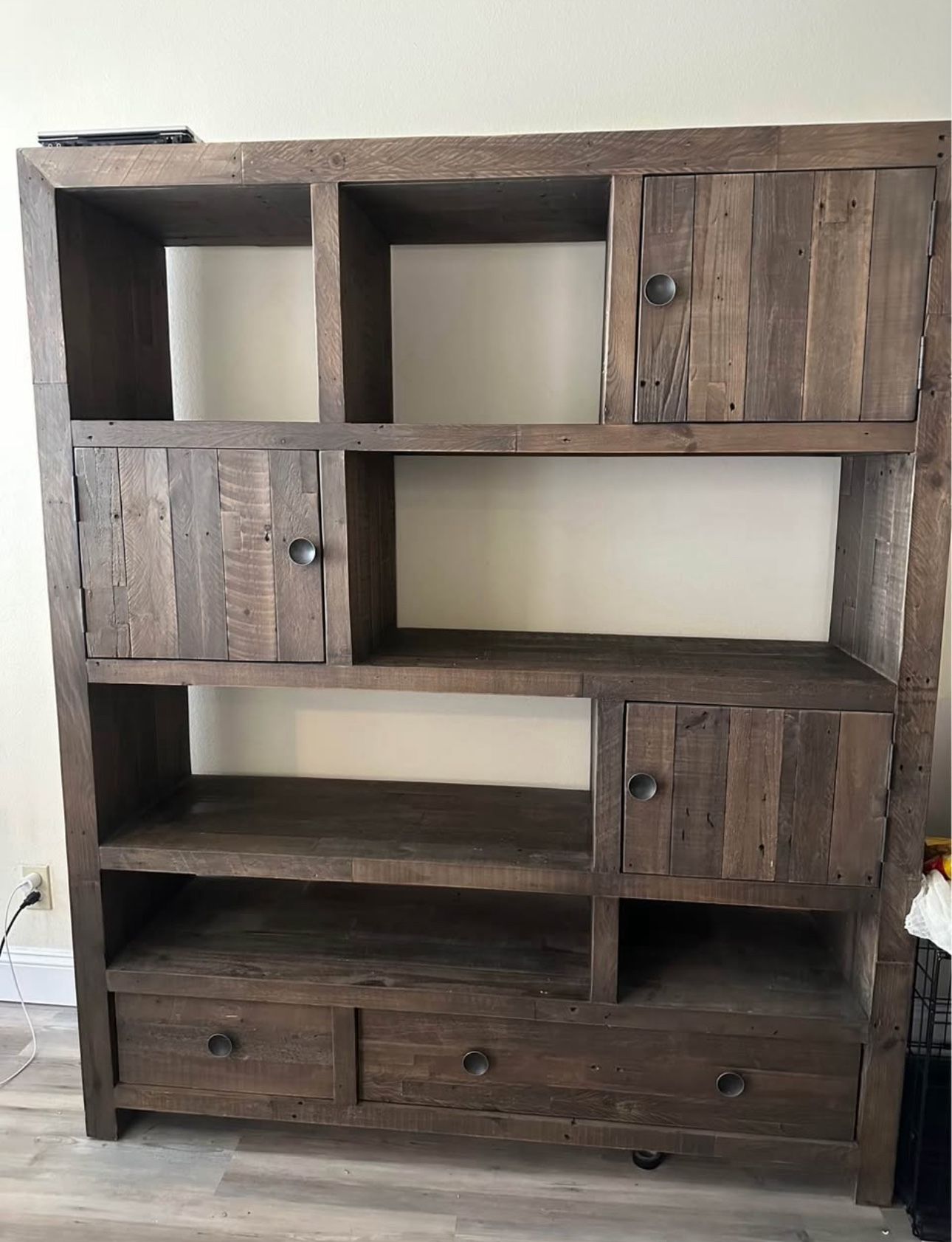 Urban Home Whiskey Bar Bookshelf 