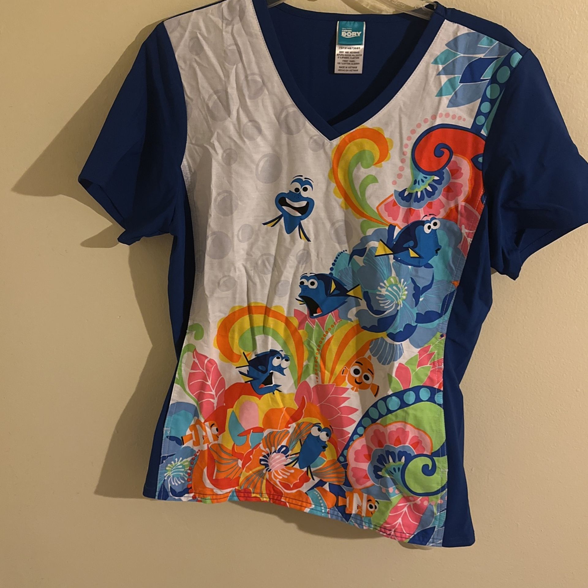 Dory scrub shop top