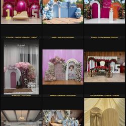 Backdrops Y DECORACIONES