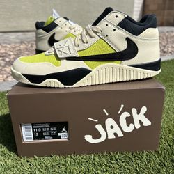 Air Jordan Jumpman Jack TR Travis Scott Bright Cactus NEW/SNKRS RECEIPT SIZE: 11.5 $270 FIRM ONLY!