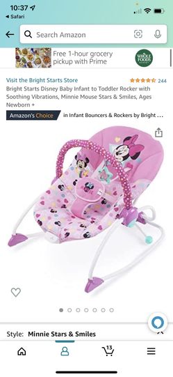 Mini Mouse Baby Chair Grows Into Toddler 