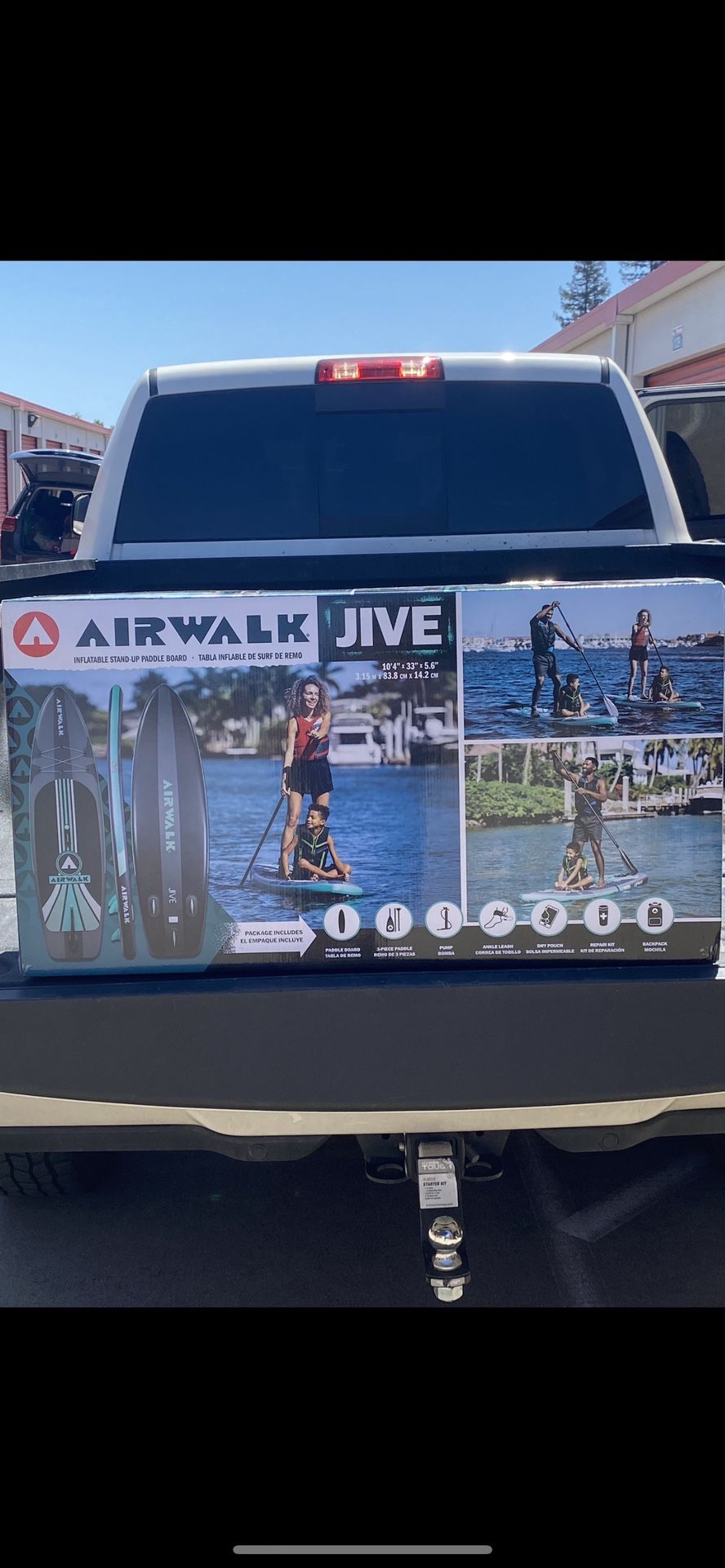 Airwalk Jive 10' 4" Inflatable Stand Up Paddle Board Package